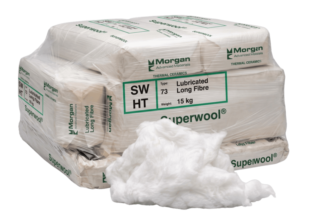 Włókno luzem Superwool Prime 1300°C AES Morgan – następca Superwool HT